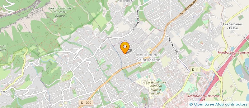 localisation de l'entreprise SARL DEPP IMMOBILIER à MONTBONNOT-SAINT-MARTIN