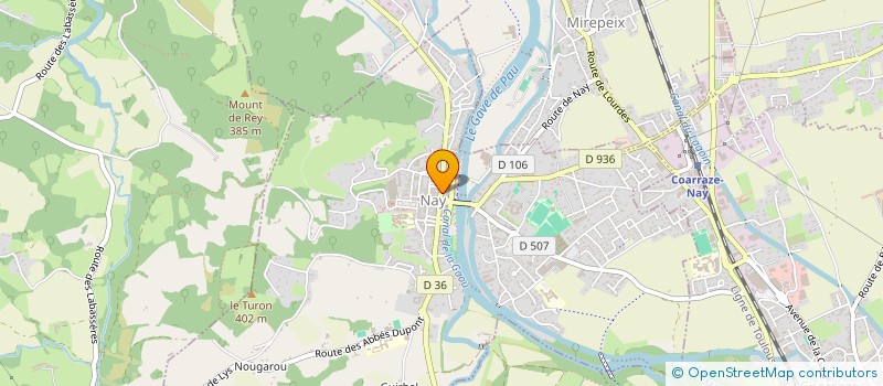 localisation de l'entreprise SARL DEQUIDT à NAY