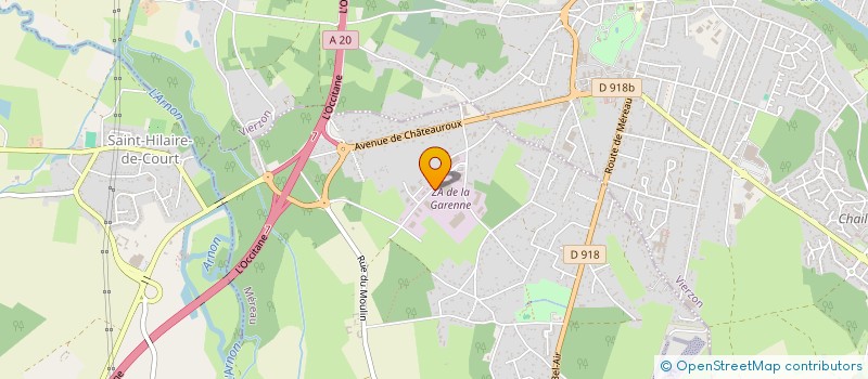 localisation de l'entreprise SARL DERICE à MEREAU