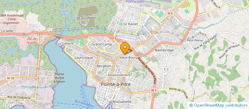 localisation de l'entreprise SARL DEROCHE & BERTHELOT à LES ABYMES