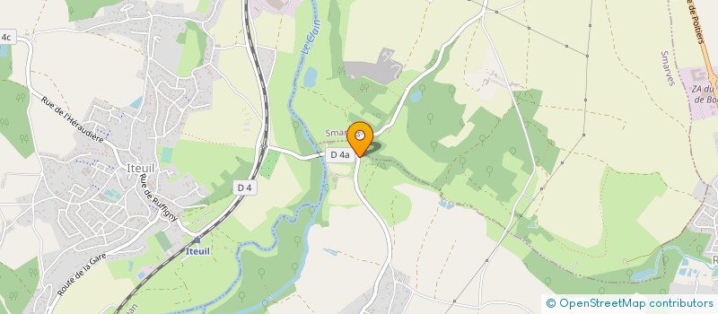 localisation de l'entreprise SARL DES 2 CROIX à ROCHES-PREMARIE-ANDILLE