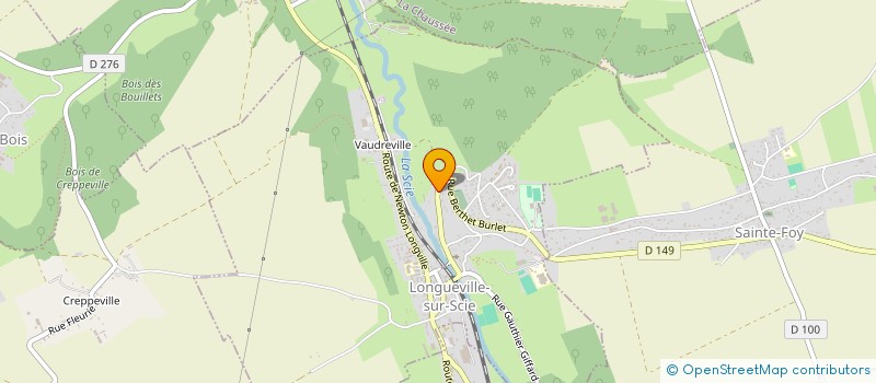 localisation de l'entreprise SARL DES 2L  LONGUEVILLE-SUR-SCIE