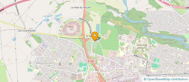 localisation de l'entreprise SARL DES 3 CITES à SENE