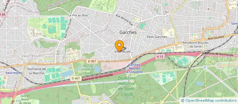 localisation de l'entreprise SARL DES 3 FRERES à GARCHES