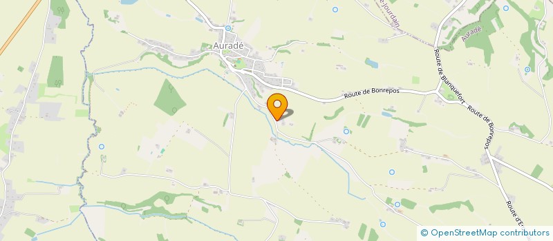 localisation de l'entreprise SARL DES 3 VAL  AURADE