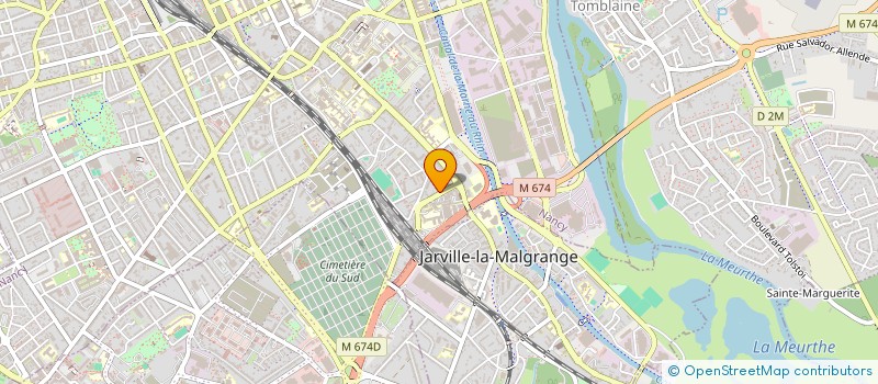 localisation de l'entreprise SARL DES 4 CARDINAUX  NANCY