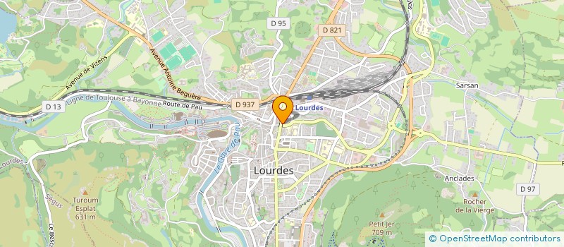 localisation de l'entreprise SARL DES ANCIENS ETABLISSEMENTS BENQUET à LOURDES
