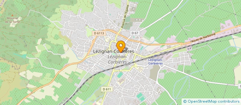 localisation de l'entreprise SARL DES BARRIS  LEZIGNAN-CORBIERES