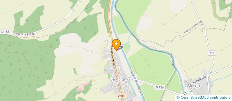 localisation de l'entreprise SARL DES BURES à BUXIERES-SOUS-LES-COTES