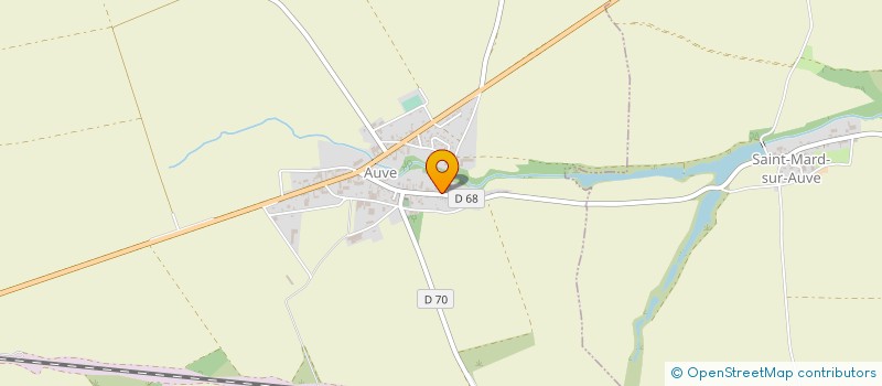 localisation de l'entreprise SARL DES CHAMPS à AUVE