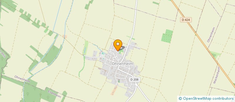 localisation de l'entreprise SARL DES CHAMPS  OHNENHEIM
