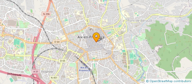 localisation de l'entreprise SARL DES CHAPELIERS à AIX-EN-PROVENCE