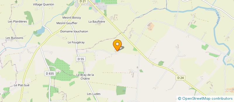 localisation de l'entreprise SARL DES CHESNAIES à SAINT-FRAIMBAULT