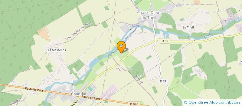 localisation de l'entreprise SARL DES CHESNOTS VOLAILLES à GOURNAY LE GUERIN