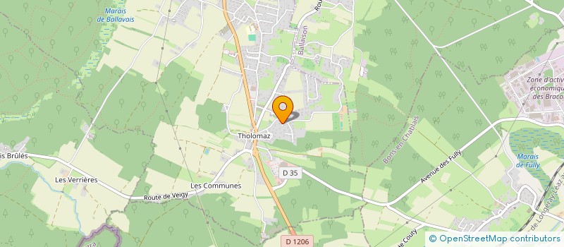 localisation de l'entreprise SARL DES CIMES à LOISIN
