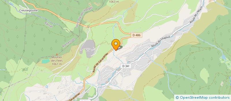 localisation de l'entreprise SARL DES COMBES  LA BRESSE