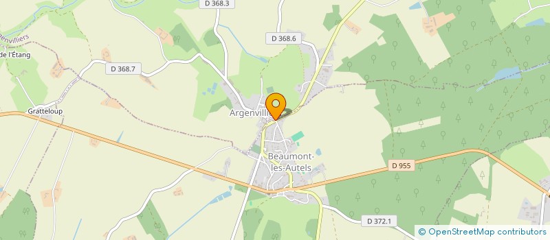 localisation de l'entreprise SARL DES COMETES à ARGENVILLIERS
