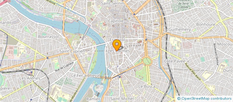 localisation de l'entreprise SARL DES COUPES ET DES COULEURS à TOULOUSE