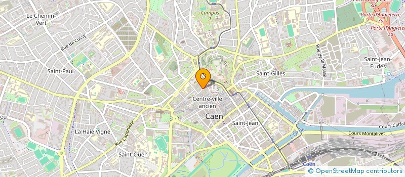 localisation de l'entreprise SARL DES CROISIERS à CAEN