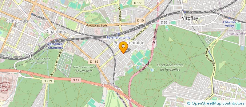 localisation de l'entreprise SARL DES DEUX MAISONS à VERSAILLES