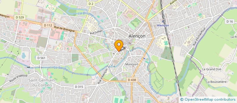 localisation de l'entreprise SARL DES DUCS à ALENCON