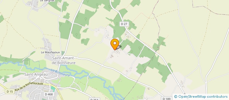 localisation de l'entreprise SARL DES EPARDEAUX à VAL-DE-BONNIEURE