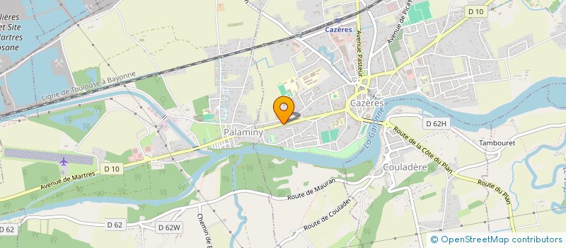 localisation de l'entreprise SARL DES ETABLISSEMENTS DINNAT à MARTRES-TOLOSANE