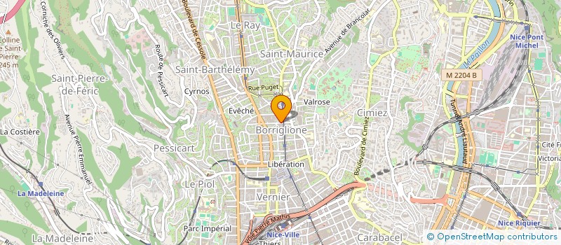 localisation de l'entreprise SARL DES ETABLISSEMENTS MASSENA LANROY à NICE