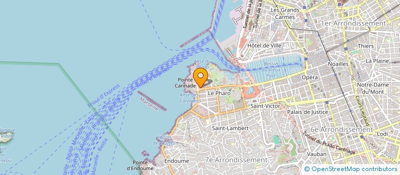 localisation de l'entreprise SARL DES ETABLISSEMENTS SANNA à MARSEILLE