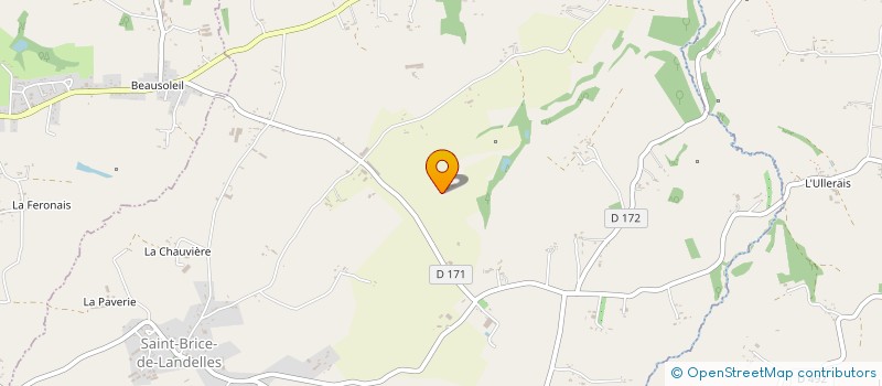 localisation de l'entreprise SARL DES ETANGS  SAINT-BRICE-DE-LANDELLES
