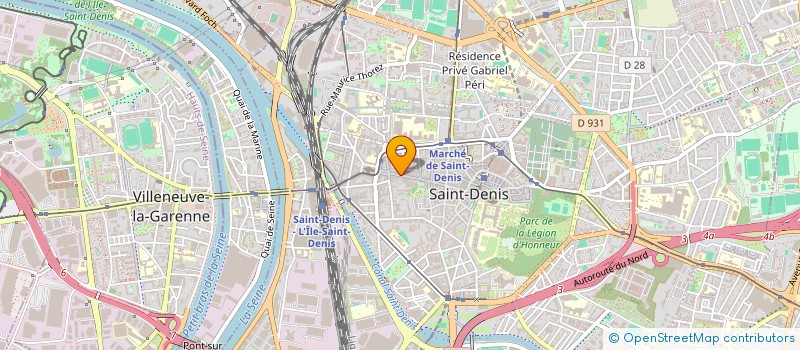 localisation de l'entreprise SARL DES FONTAINES à SAINT-DENIS