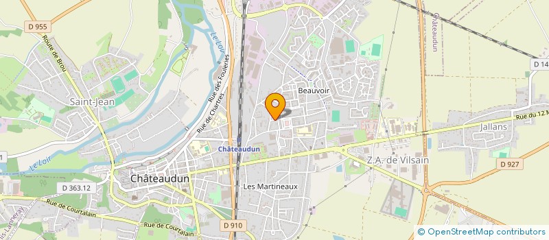 localisation de l'entreprise SARL DES GAUDICHEAUX à CHATEAUDUN