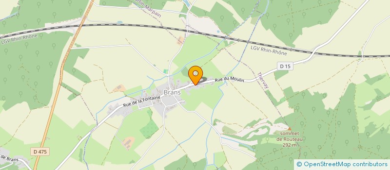 localisation de l'entreprise SARL DES GORGES DU MOULIN  MOISSEY