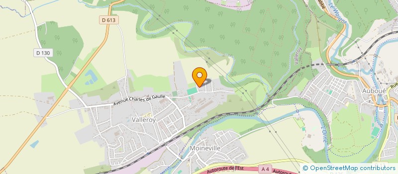 localisation de l'entreprise SARL DES GRIOTTES  VALLEROY