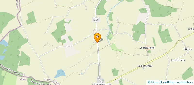 localisation de l'entreprise SARL DES GUERINS à CHARNY OREE DE PUISAYE