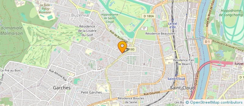 localisation de l'entreprise SARL DES HUNIERS à GARCHES