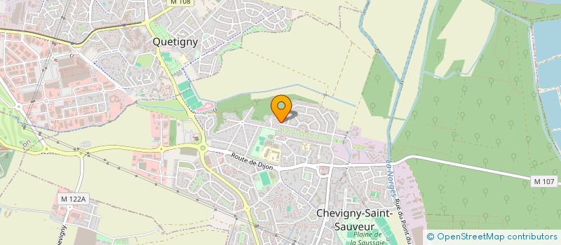 localisation de l'entreprise SARL DES LICES  CHEVIGNY-SAINT-SAUVEUR