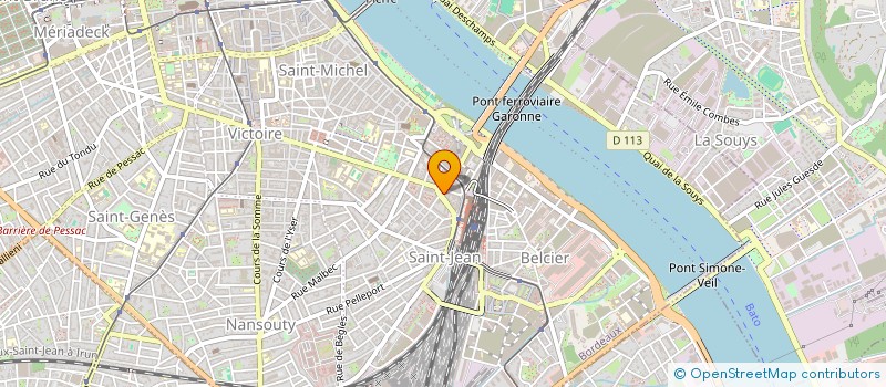 localisation de l'entreprise SARL DES LILAS à BORDEAUX