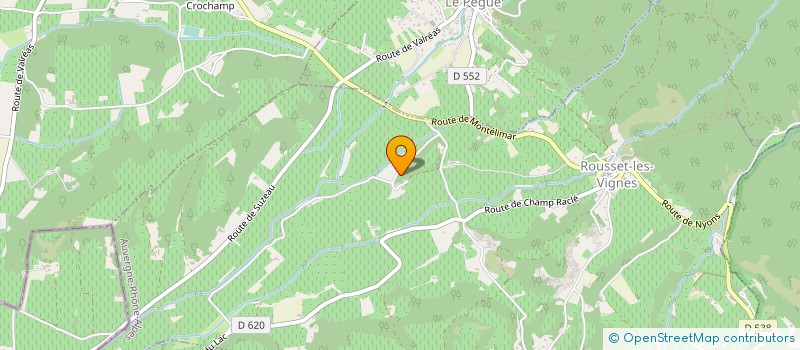 localisation de l'entreprise SARL DES MARCELS à ROUSSET-LES-VIGNES