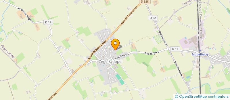 localisation de l'entreprise SARL DES MARRONNIERS à HOUTKERQUE
