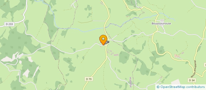 localisation de l'entreprise SARL DES MONTS D'AUBRAC à HUPARLAC