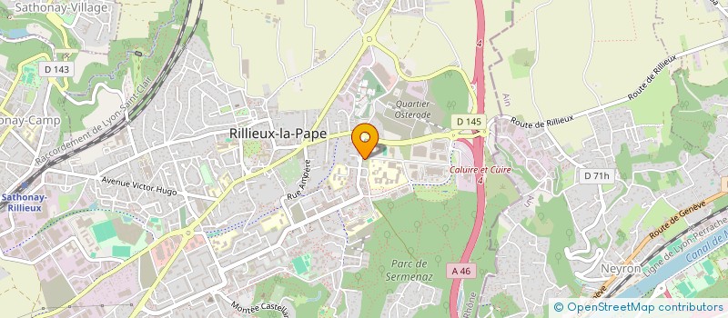 localisation de l'entreprise SARL DES NATIONS  RILLIEUX-LA-PAPE