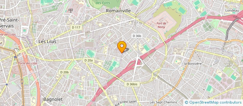 localisation de l'entreprise SARL DES NOYERS à ROMAINVILLE