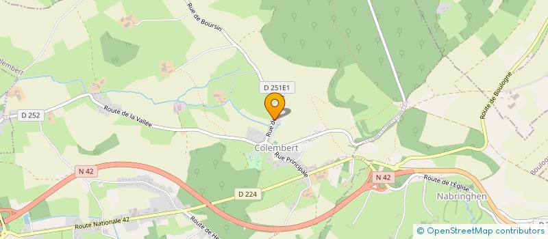 localisation de l'entreprise SARL DES PLAGES  COLEMBERT