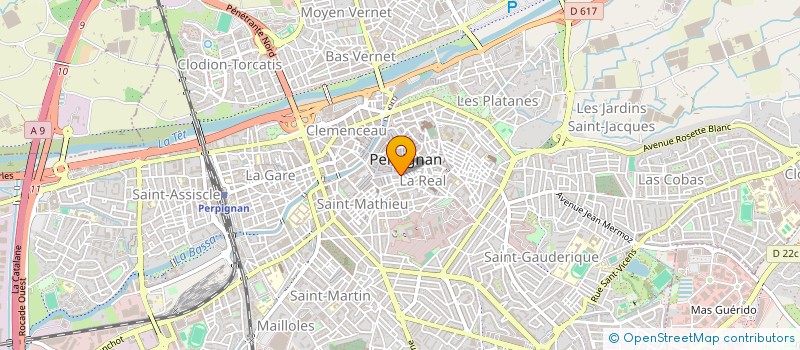 localisation de l'entreprise SARL DES POILUS  PERPIGNAN