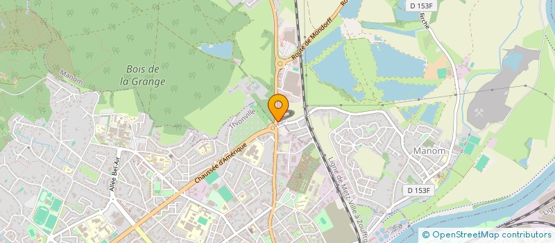 localisation de l'entreprise SARL DES PRES  MANOM