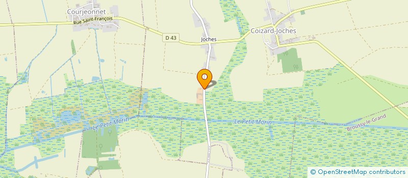 localisation de l'entreprise SARL DES PRES BARON à COIZARD-JOCHES