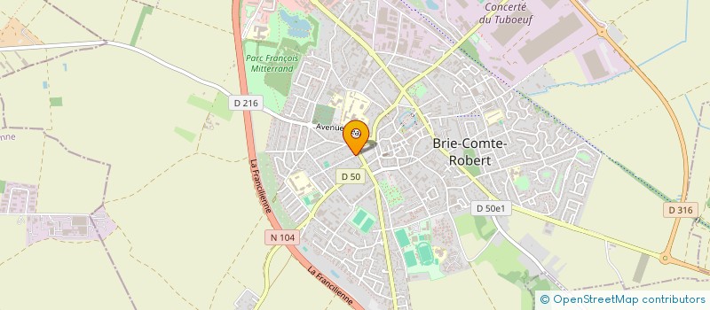 localisation de l'entreprise SARL DES RABOTEURS  BRIE-COMTE-ROBERT