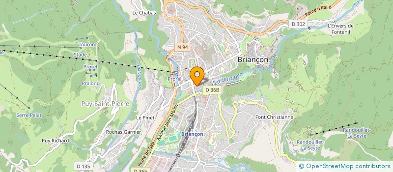 localisation de l'entreprise SARL DES REMPARTS à BRIANCON