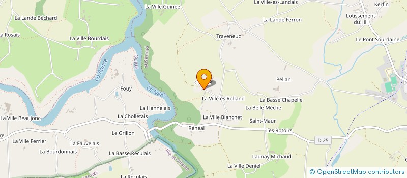 localisation de l'entreprise SARL DES RIBINES à PLOUASNE